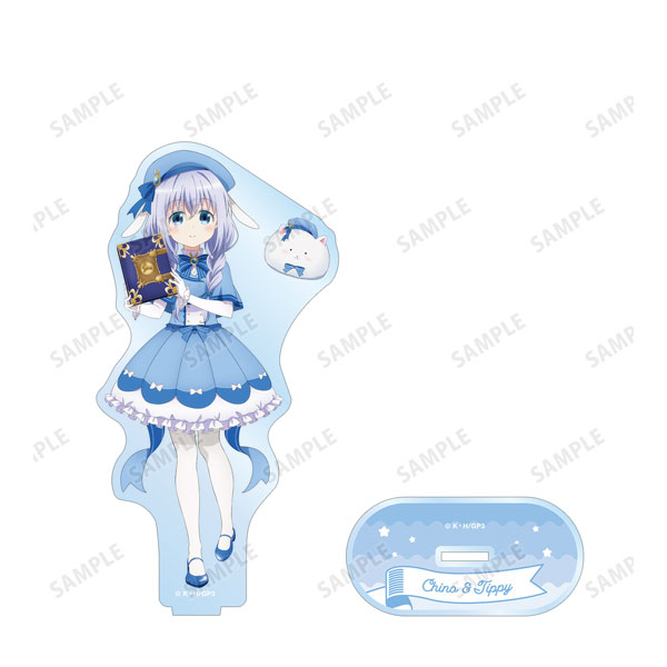 ご注文はうさぎですか? BLOOM 描き下ろし チノ&ティッピー 魔法少女ver. BIGアクリルスタンド - 公式商品画像 | AniSmile
