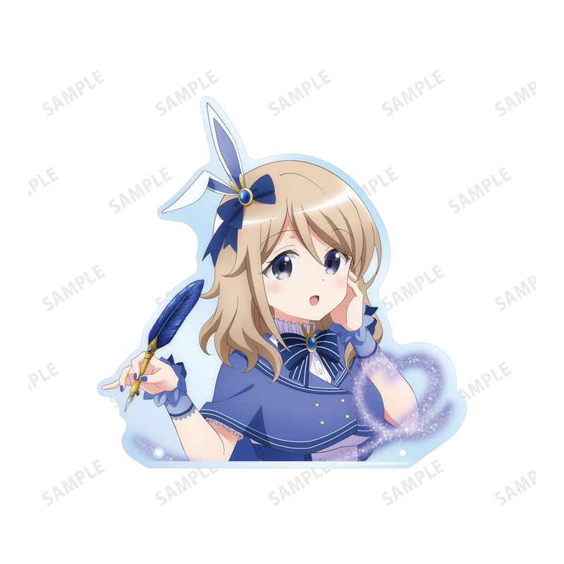 ご注文はうさぎですか? BLOOM 描き下ろし 青山ブルーマウンテン 魔法少女ver. 特大ダイカットアクリルパネル 画像 3 | AniSmile