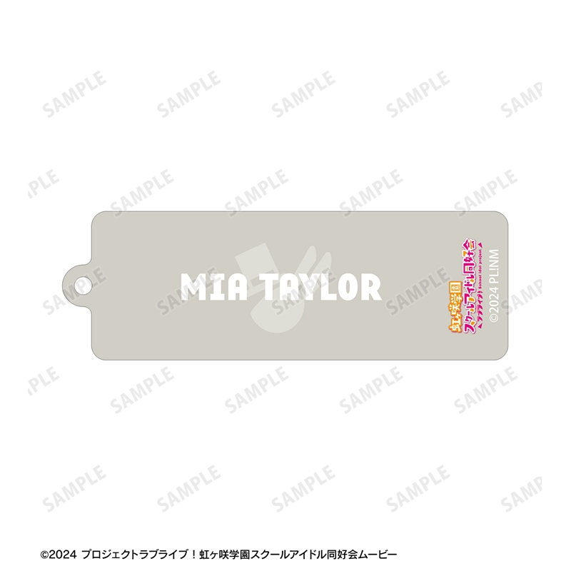 ラブライブ!虹ヶ咲学園スクールアイドル同好会 描き下ろし ミア・テイラー ミラクル STAY TUNE! Ani-Art ホログラムスティックアクリルキーホルダー 画像 4 | AniSmile