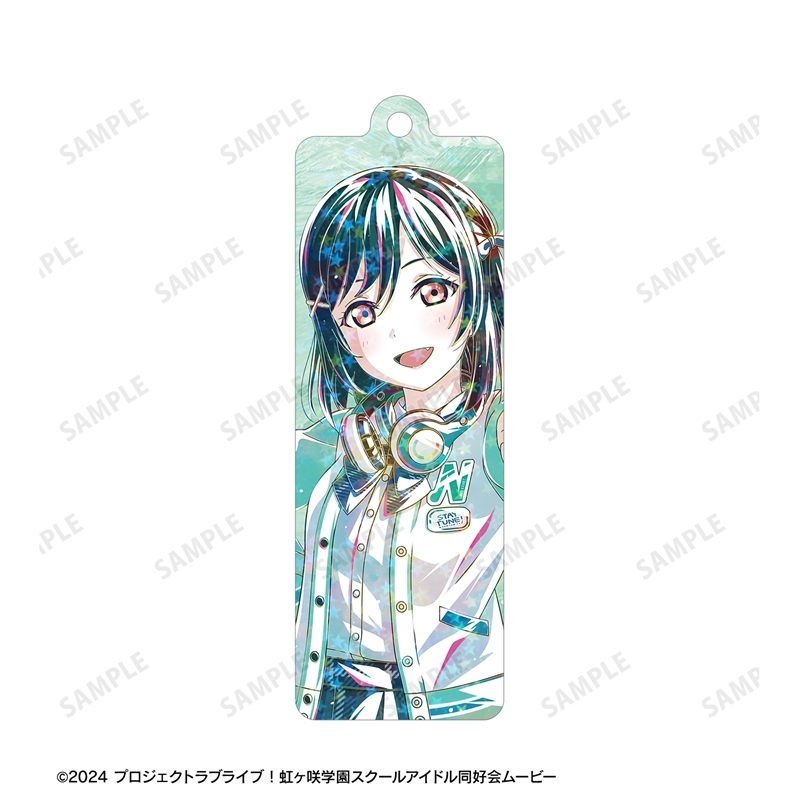ラブライブ!虹ヶ咲学園スクールアイドル同好会 描き下ろし 三船栞子 ミラクル STAY TUNE! Ani-Art ホログラムスティックアクリルキーホルダー 画像 3 | AniSmile