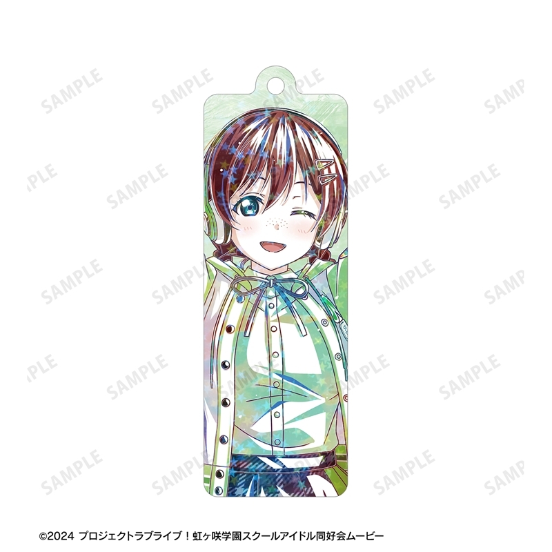 ラブライブ!虹ヶ咲学園スクールアイドル同好会 描き下ろし エマ・ヴェルデ ミラクル STAY TUNE! Ani-Art ホログラムスティックアクリルキーホルダー 画像 3 | AniSmile