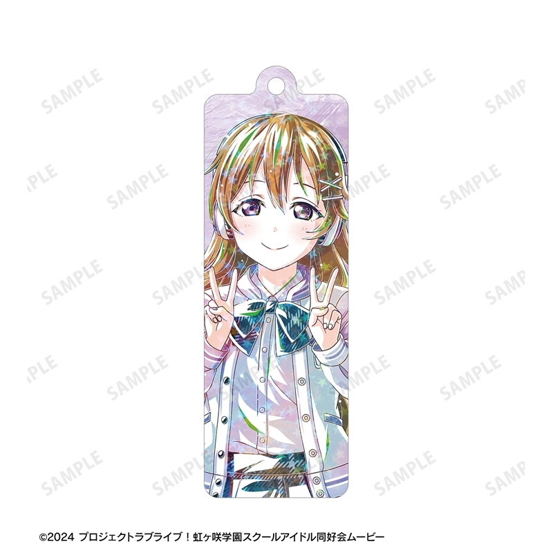 ラブライブ!虹ヶ咲学園スクールアイドル同好会 描き下ろし 近江彼方 ミラクル STAY TUNE! Ani-Art ホログラムスティックアクリルキーホルダー 画像 3 | AniSmile