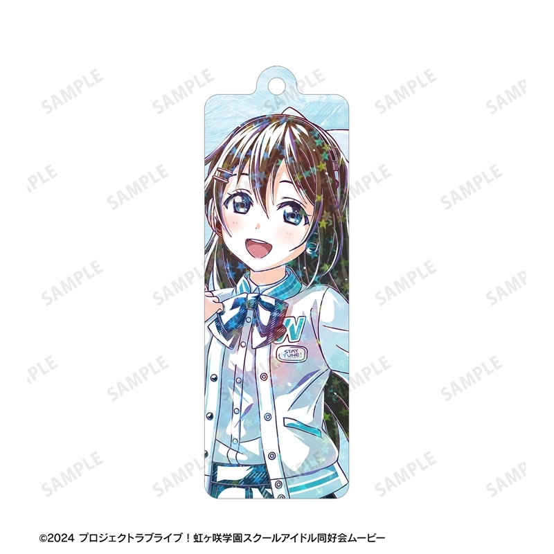 ラブライブ!虹ヶ咲学園スクールアイドル同好会 描き下ろし 桜坂しずく ミラクル STAY TUNE! Ani-Art ホログラムスティックアクリルキーホルダー 画像 3 | AniSmile