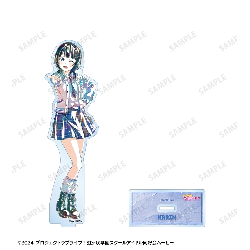 ラブライブ!虹ヶ咲学園スクールアイドル同好会 描き下ろし 朝香果林 ミラクル STAY TUNE! Ani-Art BIGアクリルスタンド 画像 3 | AniSmile
