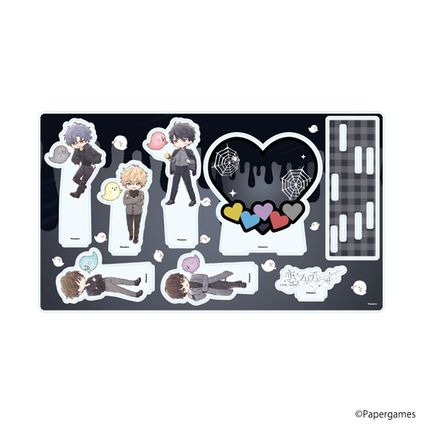 プレミアム アクリルジオラマプレート「恋とプロデューサー~EVOL×LOVE~」11/お化け屋敷デートver.(グラフアートイラスト) - 公式商品画像 | AniSmile