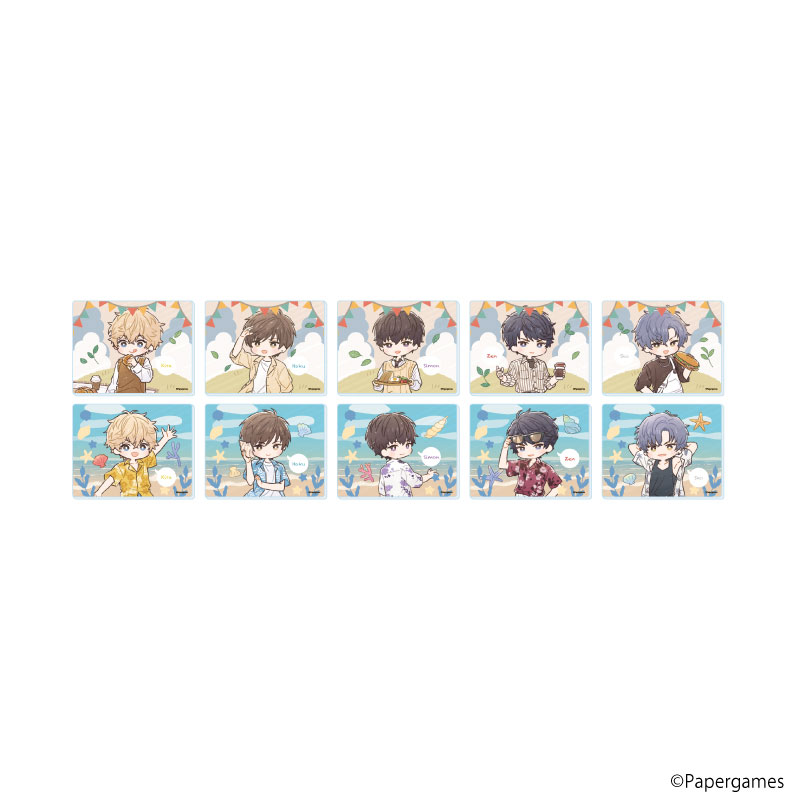 アクリルカード「恋とプロデューサー~EVOL×LOVE~」02/セット1 ブラインド(全10種)(グラフアートイラスト) 画像 2 | AniSmile