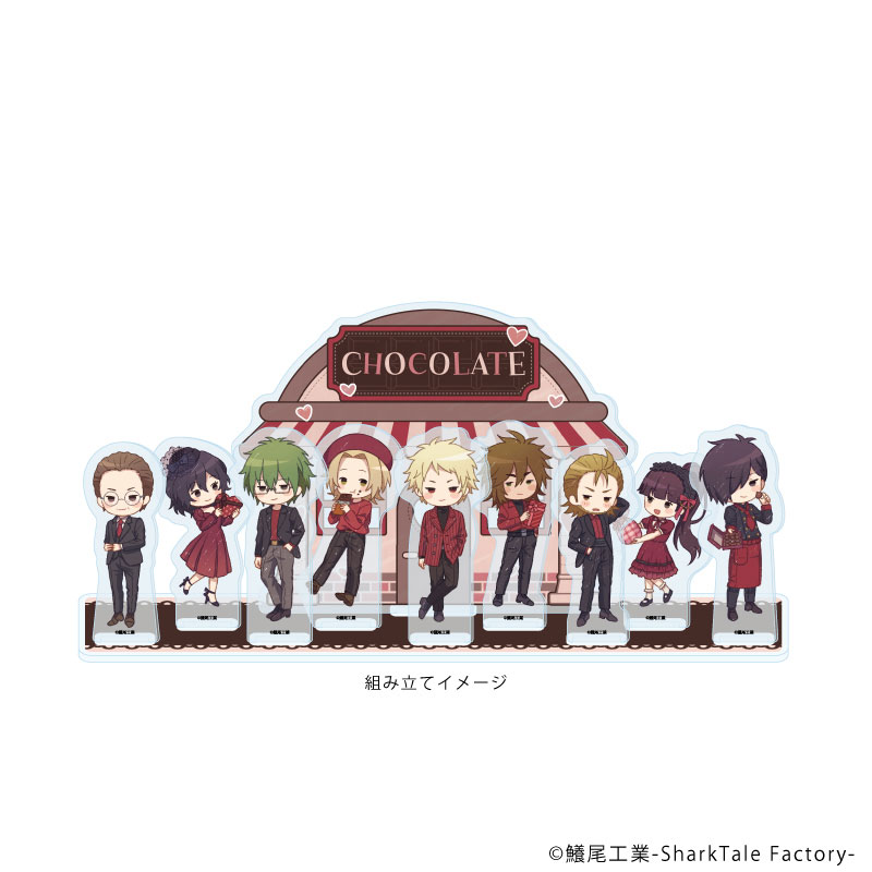 アクリルジオラマ「細胞神曲」06/バレンタインver.(グラフアートイラスト) 画像 2 | AniSmile