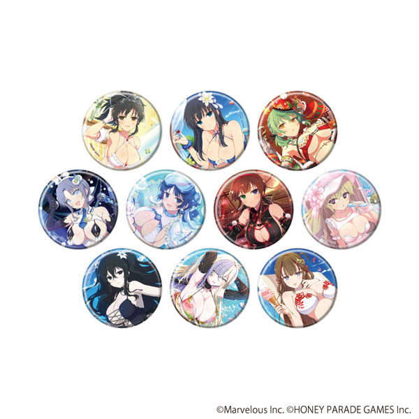 缶バッジ「シノビマスター 閃乱カグラ NEW LINK」18/ブラインド(全10種)(公式イラスト) - 公式商品画像 | AniSmile