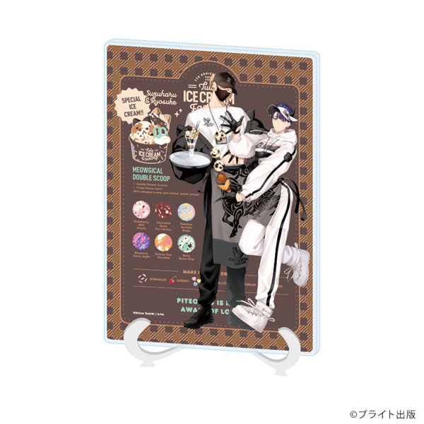 アクリルアートボード(A5サイズ)「Tulle Ice Cream Factory -7th Anniversary-」06/屋敷シマ先生(描き下ろしイラスト) - 公式商品画像 | AniSmile
