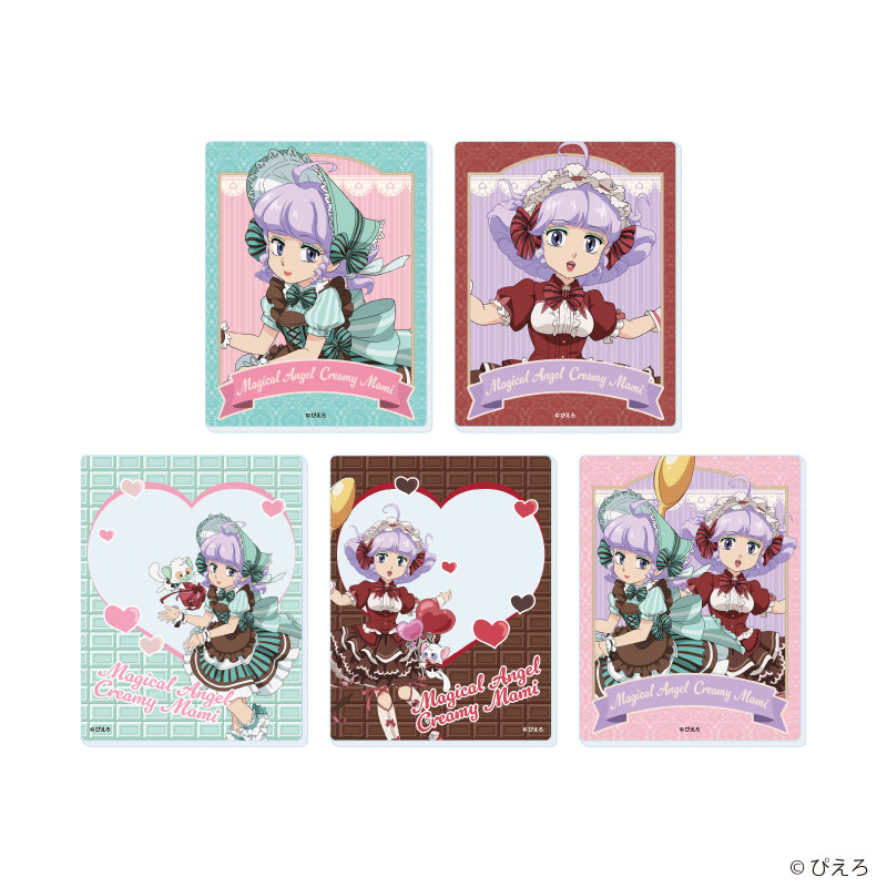 アクリルカード「魔法の天使クリィミーマミ」05/ドルチェver. ブラインド(全5種)(描き下ろしイラスト) 画像 2 | AniSmile