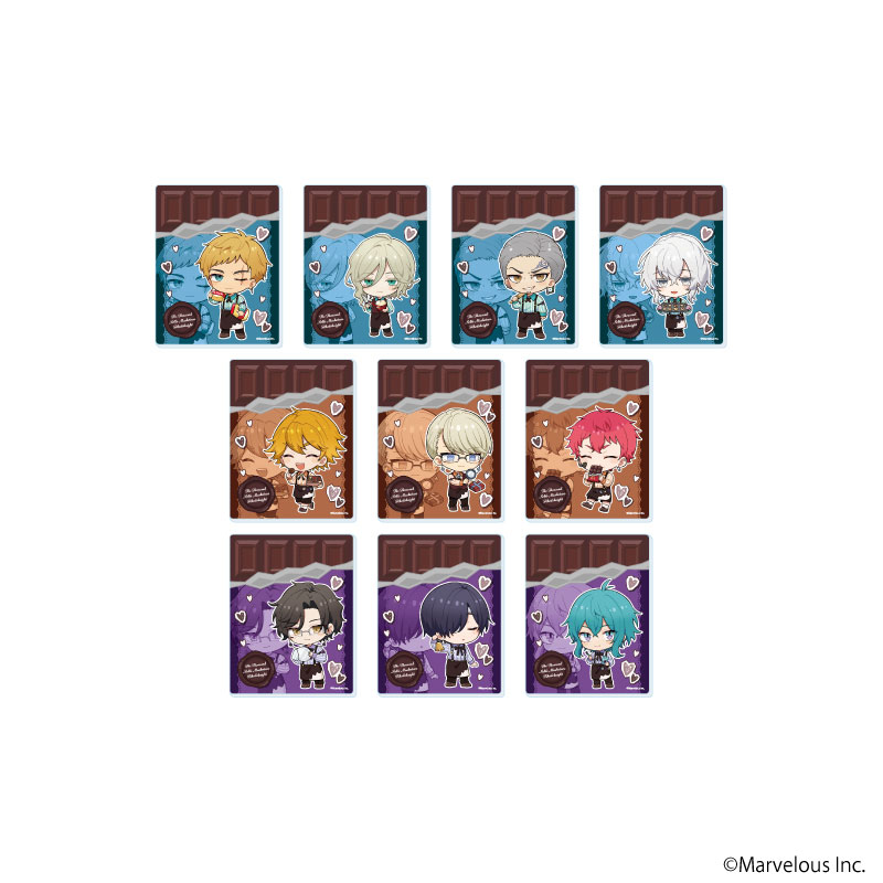 アクリルカード「千銃士:Rhodoknight」04/バレンタインver. ブラインド(全10種)(ミニキャライラスト) 画像 2 | AniSmile