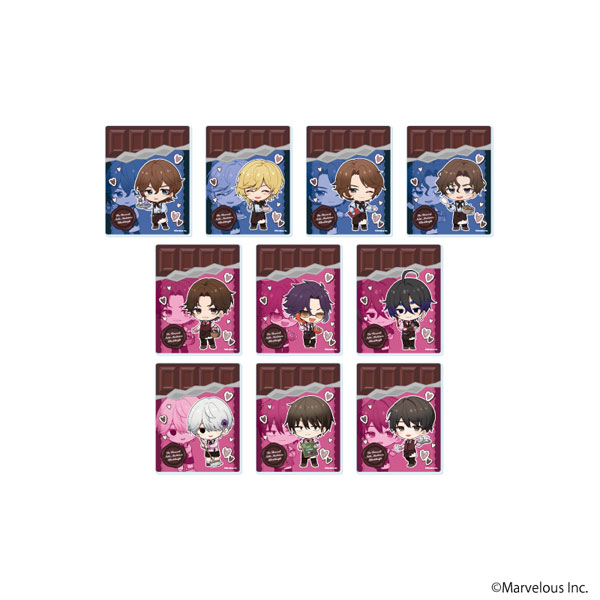 アクリルカード「千銃士:Rhodoknight」03/バレンタインver. ブラインド(全10種)(ミニキャライラスト) - 公式商品画像 | AniSmile