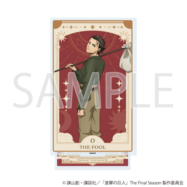 アクリルスタンド「TVアニメ『進撃の巨人』The Final Season」13/エレン・イェーガー タロットver.(描き下ろしイラスト) - 公式商品画像 | AniSmile