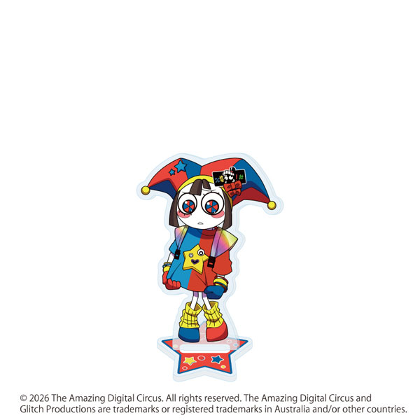 アクリルスタンド「アメイジング・デジタル・サーカス」04/カラフルver. ポムニ(描き起こしイラスト) - 公式商品画像 | AniSmile