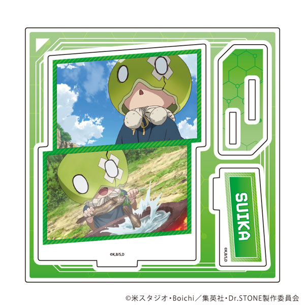 アクリルスタンドプレート「Dr.STONE」13/スイカ(場面写イラスト) - 公式商品画像 | AniSmile