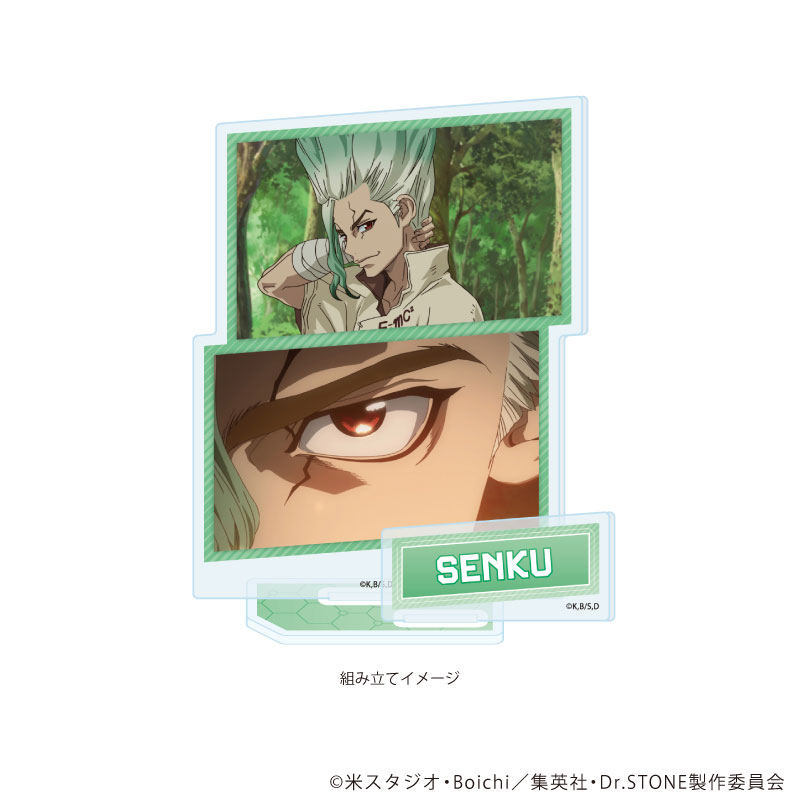 アクリルスタンドプレート「Dr.STONE」08/石神千空(場面写イラスト) 画像 2 | AniSmile