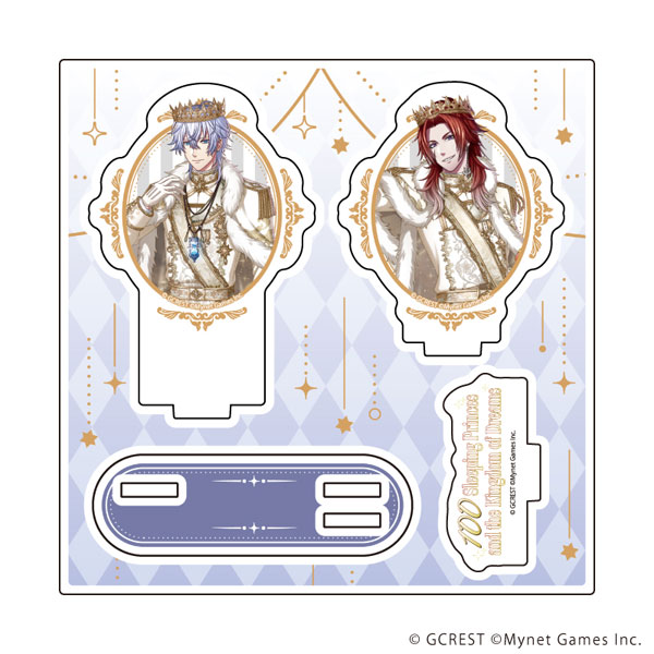 アクリルスタンドプレート「夢王国と眠れる100人の王子様」54/シュテル&ロッソ(公式イラスト) - 公式商品画像 | AniSmile