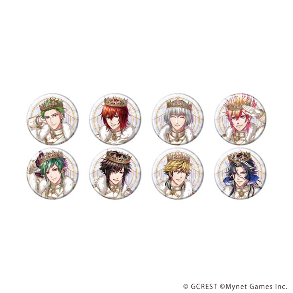 ホログラム缶バッジ(57mm)「夢王国と眠れる100人の王子様」17/ブラインド(全8種)(公式イラスト) - 公式商品画像 | AniSmile