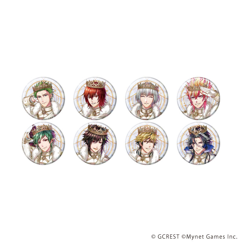 ホログラム缶バッジ(57mm)「夢王国と眠れる100人の王子様」17/ブラインド(全8種)(公式イラスト) 画像 2 | AniSmile