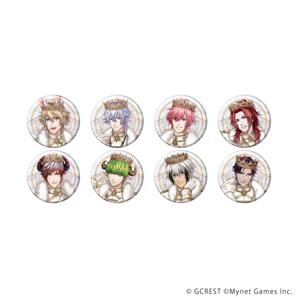 ホログラム缶バッジ(57mm)「夢王国と眠れる100人の王子様」16/ブラインド(全8種)(公式イラスト) - 公式商品画像 | AniSmile
