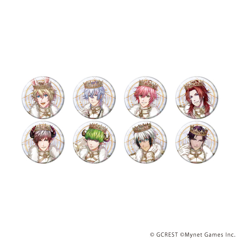 ホログラム缶バッジ(57mm)「夢王国と眠れる100人の王子様」16/ブラインド(全8種)(公式イラスト) 画像 2 | AniSmile