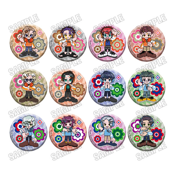 A3 ミニキャラ缶バッジコレクション vol.2 - official product image | AniSmile