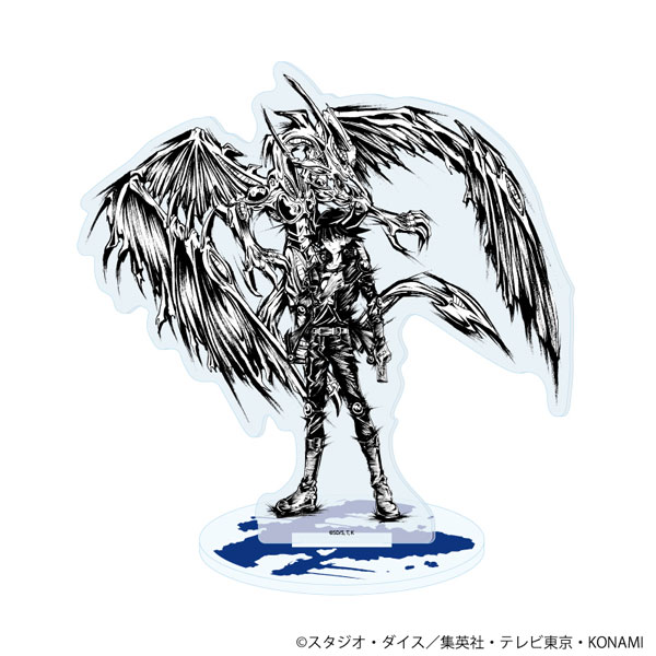 アクリルスタンド「遊☆戯☆王5D's」10/不動遊星&スターダスト・ドラゴン(墨絵イラスト) - 公式商品画像 | AniSmile
