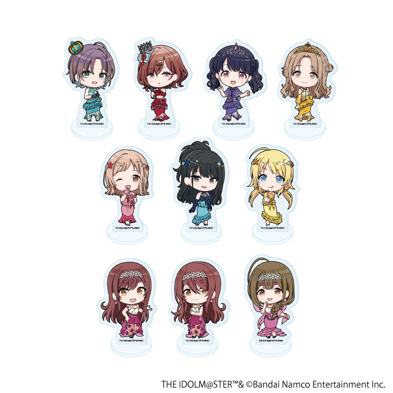 アクリルぷちスタンド「アイドルマスター シャイニーカラーズ」02/宝石人魚ver. トレーディング(全10種)(ミニキャライラスト) 画像 2 | AniSmile