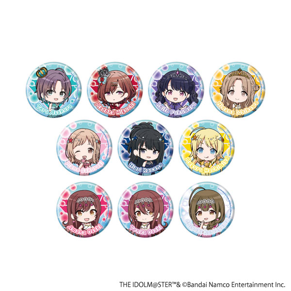缶バッジ「アイドルマスター シャイニーカラーズ」03/宝石人魚ver. トレーディング(全10種)(ミニキャライラスト) - 公式商品画像 | AniSmile