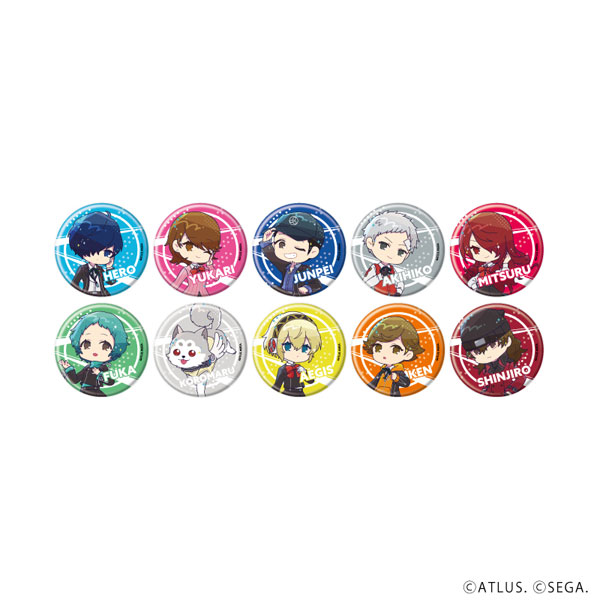 缶バッジ『ペルソナ3 リロード』02/ブラインド(全10種)(POP Artイラスト) - 公式商品画像 | AniSmile