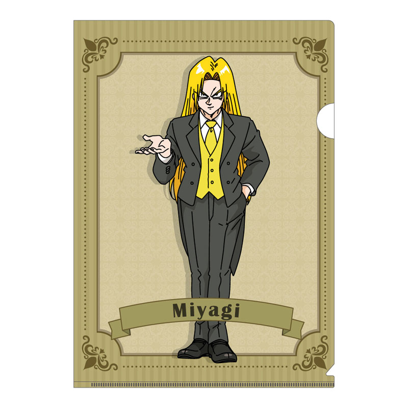 南国少年パプワくん 描き下ろし クリアファイル ミヤギ 執事Ver. 画像 2 | AniSmile