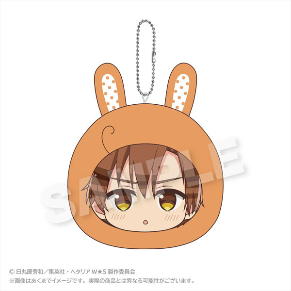 ヘタリア World★Stars クッションキーホルダー アニマルパーカーver. ロマーノ - 公式商品画像 | AniSmile