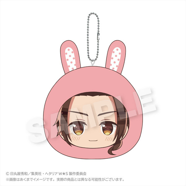 ヘタリア World★Stars クッションキーホルダー アニマルパーカーver. 中国 - 公式商品画像 | AniSmile