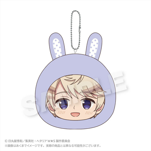 ヘタリア World★Stars クッションキーホルダー アニマルパーカーver. ロシア - 公式商品画像 | AniSmile