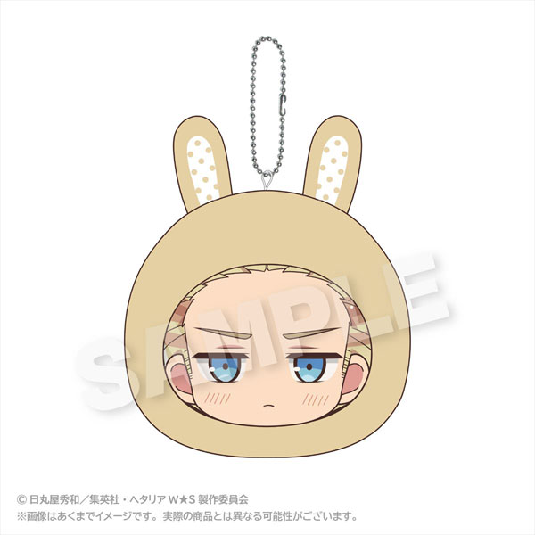 ヘタリア World★Stars クッションキーホルダー アニマルパーカーver. ドイツ - 公式商品画像 | AniSmile