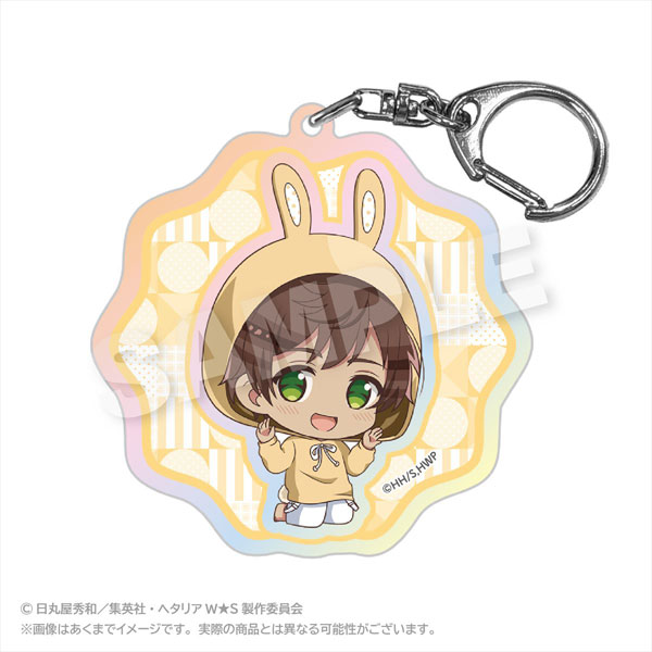 ヘタリア World★Stars ホログラムキーホルダー アニマルパーカーver. スペイン - 公式商品画像 | AniSmile