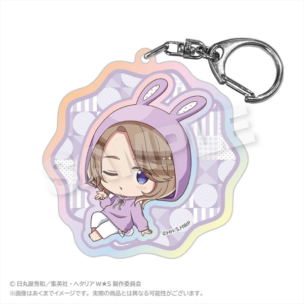 ヘタリア World★Stars ホログラムキーホルダー アニマルパーカーver. フランス - 公式商品画像 | AniSmile