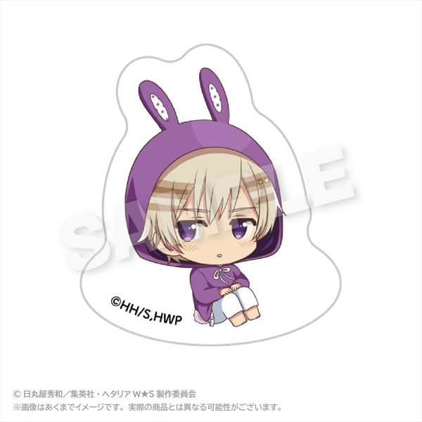 ヘタリア World★Stars ゆらゆらアクリルマスコット アニマルパーカーver. アイスランド - 公式商品画像 | AniSmile