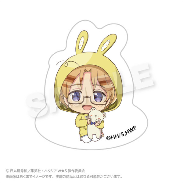 ヘタリア World★Stars ゆらゆらアクリルマスコット アニマルパーカーver. カナダ - 公式商品画像 | AniSmile