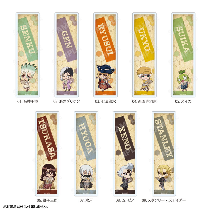 Dr.STONE ミニクリアブックマーカー 05 スイカ 画像 2 | AniSmile