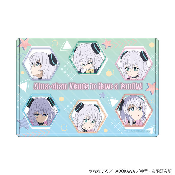 キャラクリアケース アルマちゃんは家族になりたい 01 A(公式イラスト) - 公式商品画像 | AniSmile
