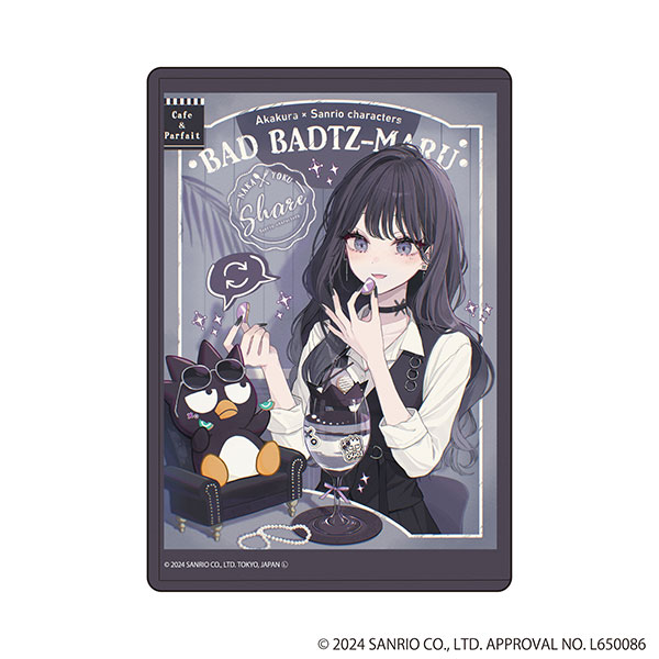 キャラクリアケース 赤倉×はぴだんぶい 27 バッドばつ丸(コラボイラスト) - 公式商品画像 | AniSmile