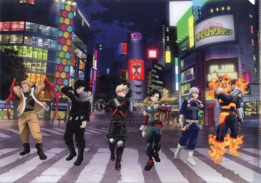 僕のヒーローアカデミア クリアファイル SHIBUYA HEROES MISSION ver. - official product image | AniSmile