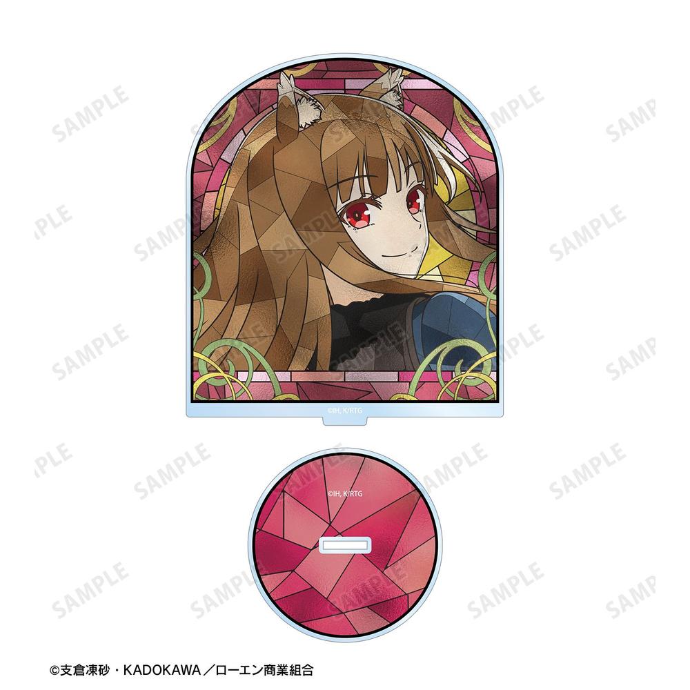 TVアニメ『狼と香辛料 MERCHANT MEETS THE WISE WOLF』 ホロ Aure Glass BIGアクリルスタンド ver.A Image 2 | AniSmile