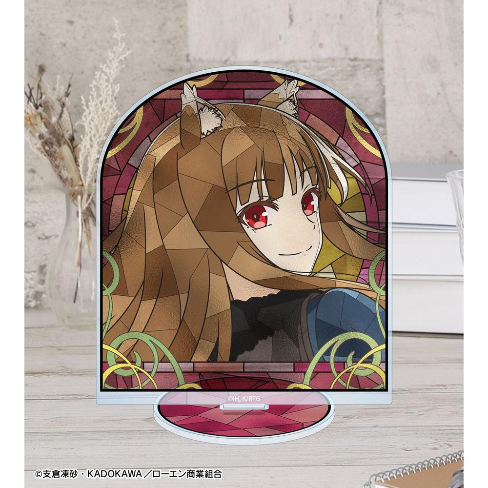 TVアニメ『狼と香辛料 MERCHANT MEETS THE WISE WOLF』 ホロ Aure Glass BIGアクリルスタンド ver.A Image 4 | AniSmile