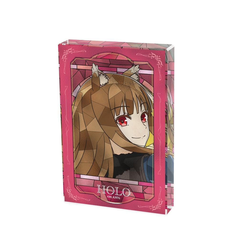 TVアニメ『狼と香辛料 MERCHANT MEETS THE WISE WOLF』 ホロ Aure Glass アクリルブロック ver.A 图片 3 | AniSmile