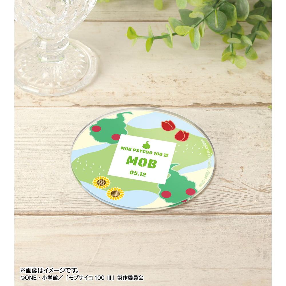 モブサイコ100 Ⅲ 影山茂夫モチーフ A:code アクリルコースター 画像 2 | AniSmile