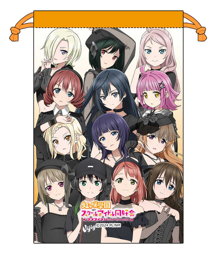ラブライブ!虹ヶ咲学園スクールアイドル同好会 フルグラフィック巾着 画像 2 | AniSmile