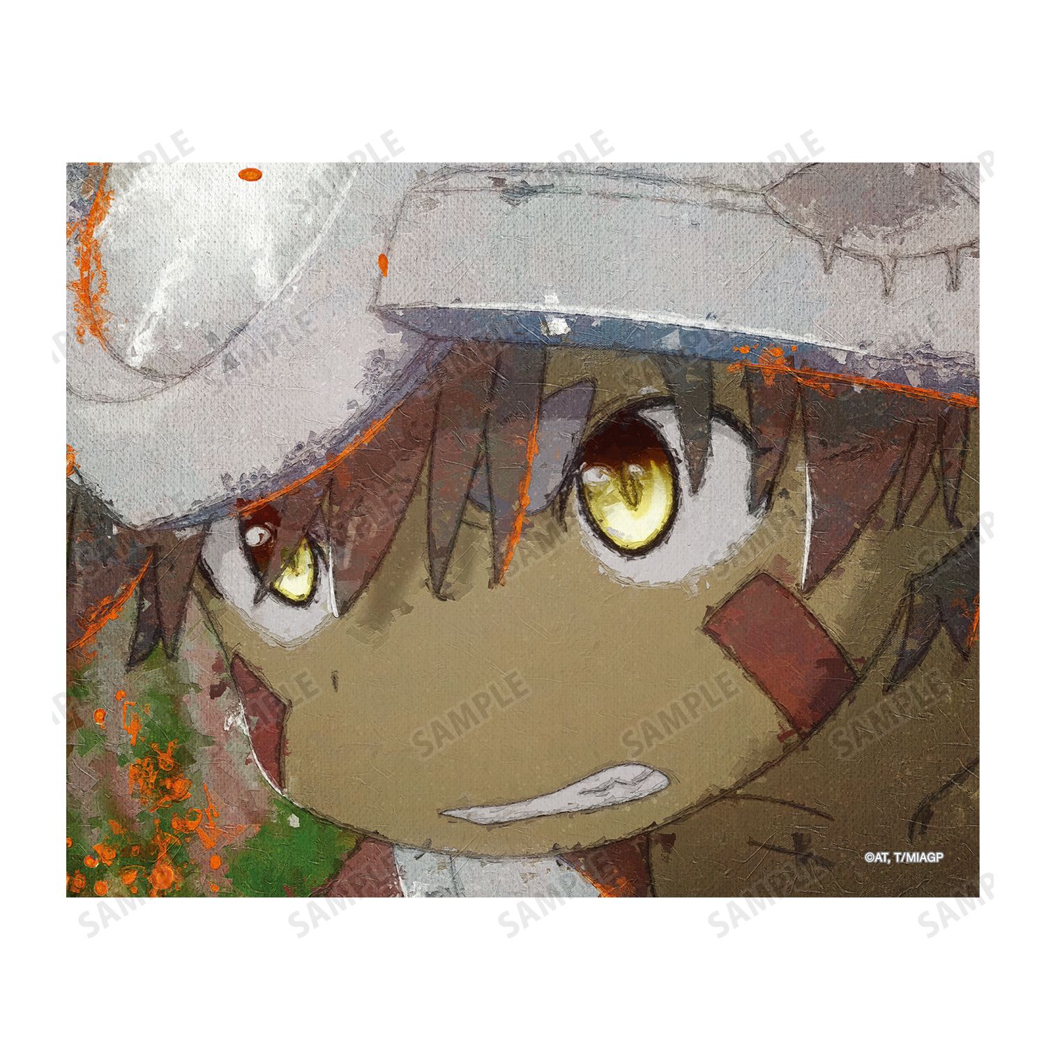 メイドインアビス 烈日の黄金郷 レグ grunge CANVAS キャンバスボード - 公式商品画像 | AniSmile