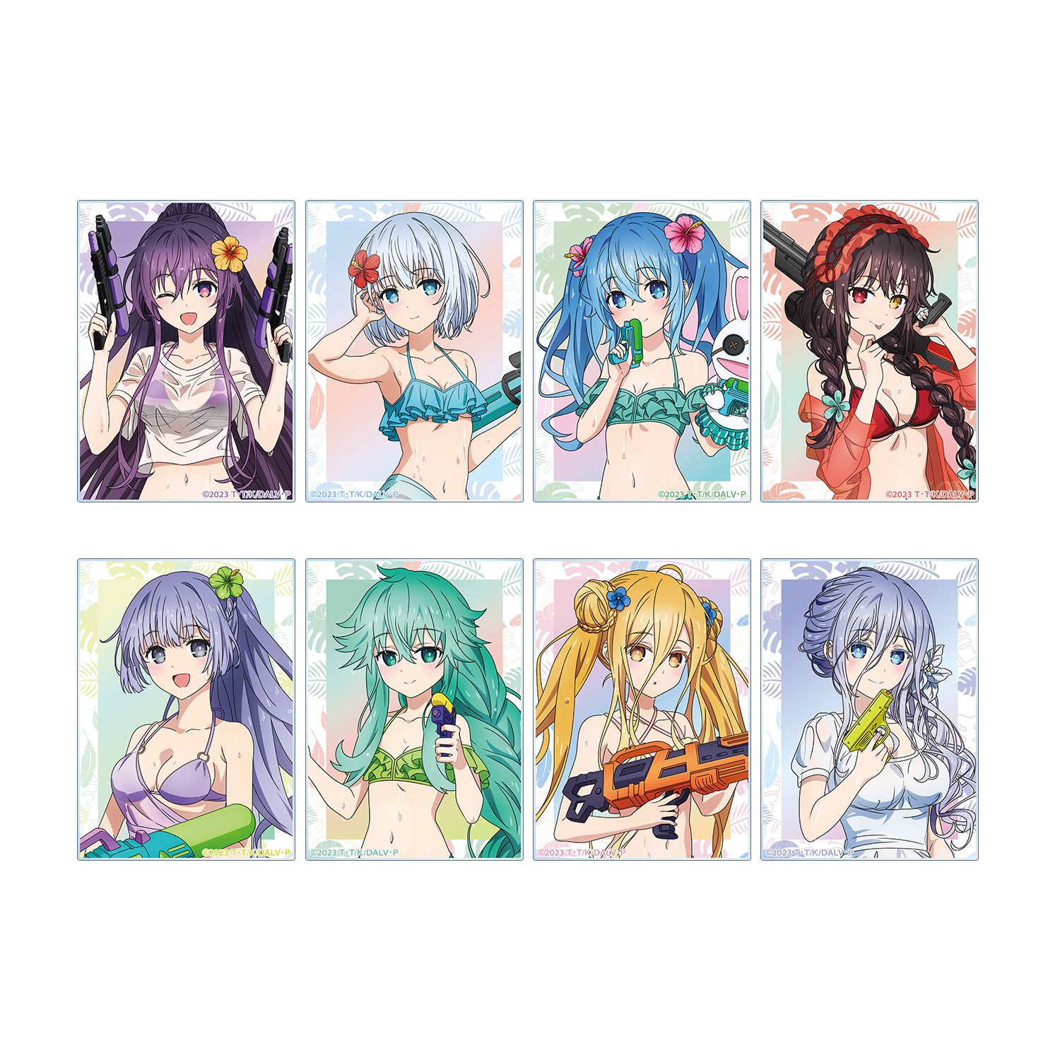 描き下ろし デート・ア・バカンスver. トレーディングアクリルカード(単位/単品) - 公式商品画像 | AniSmile